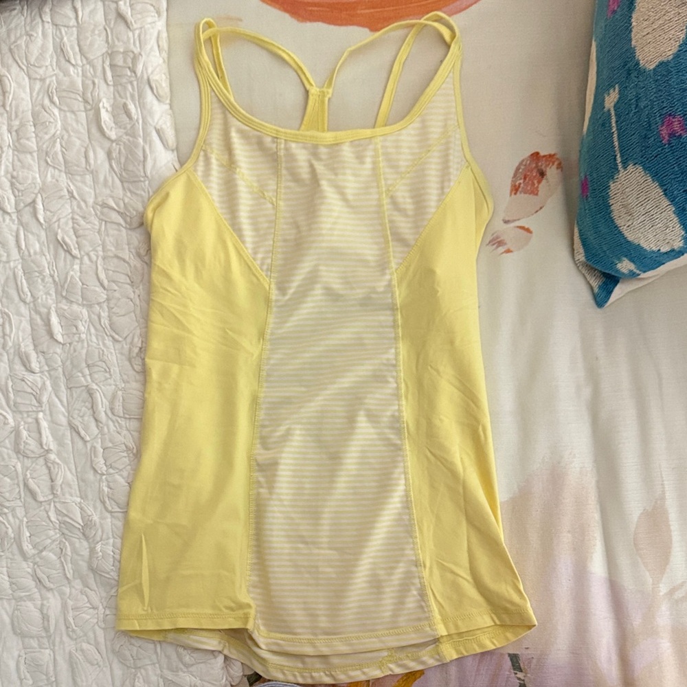 Kyodan Yellow Strappy Tank Top